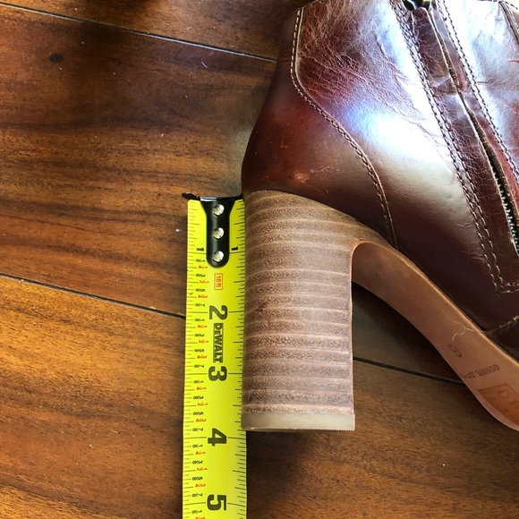 Madewell brown Sutton boots booties size 6 heels style 8637 - Picture 6 of 7